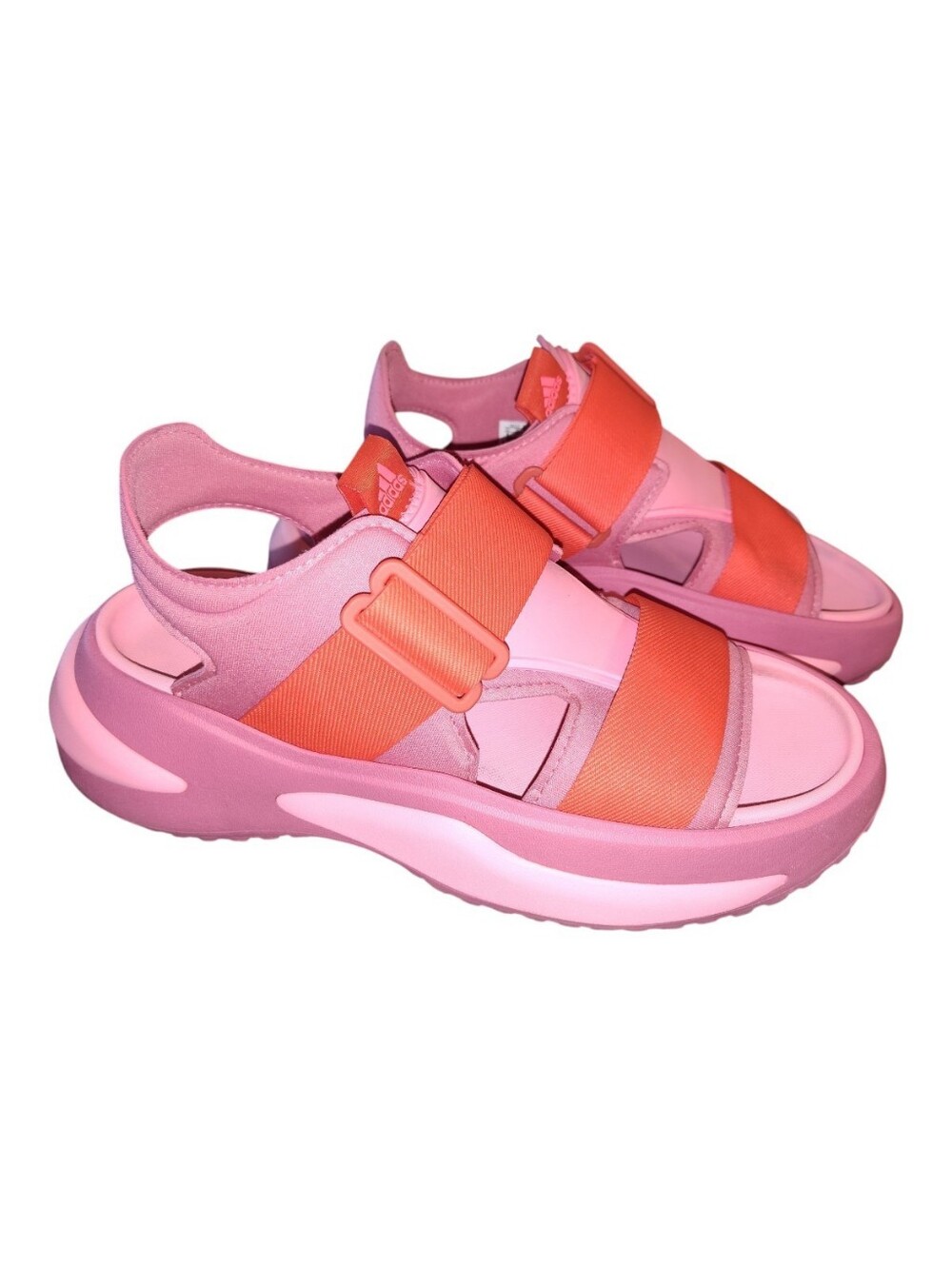 Adidas Mehana Pink & Coral Sport Sandals – Women’s Size 8